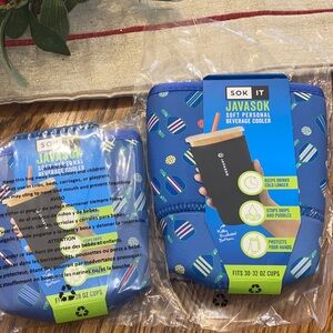 Pickleball Javasok  Sok It Lot of 2 drink sleeves